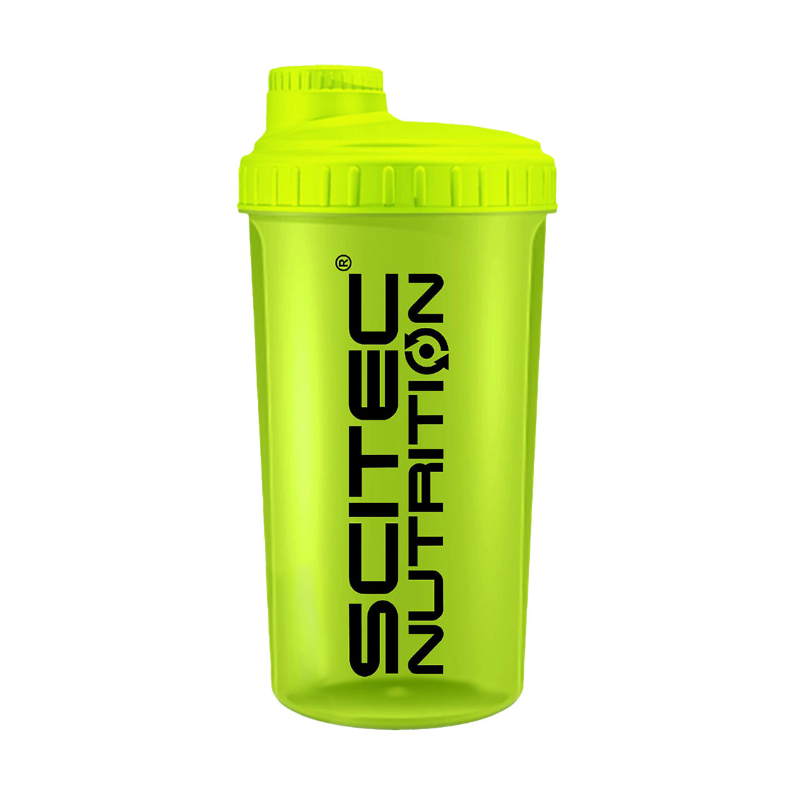 Шейкер Scitec Nutrition Shaker Неоново-жовтий, 700 мл